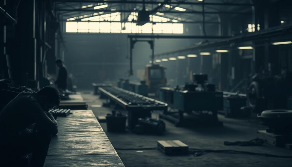 desemprego na indústria