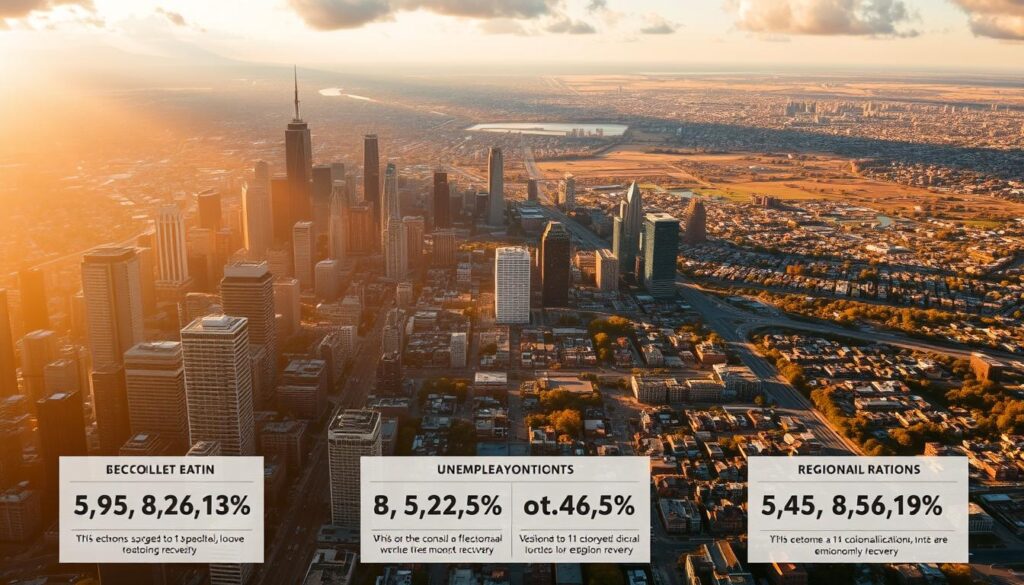 disparidades regionais na taxa de desemprego