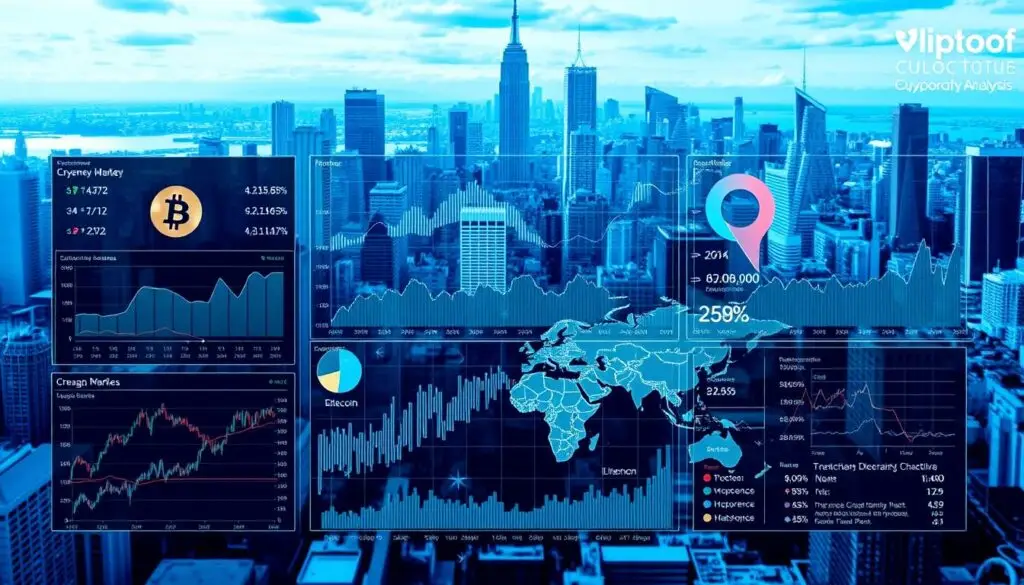 análise de mercado de criptomoedas